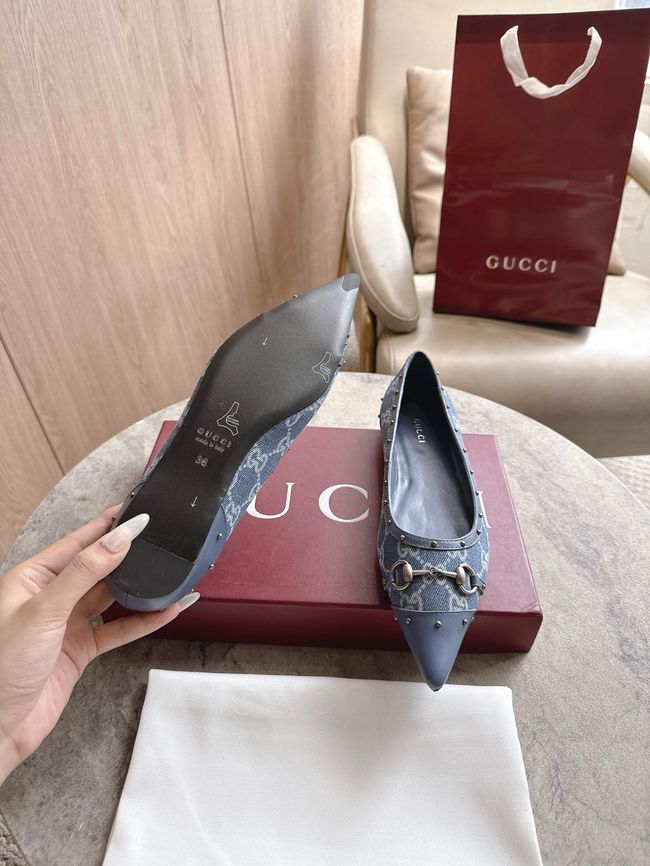 Gucci Womens Savoy ballerina 875101-3