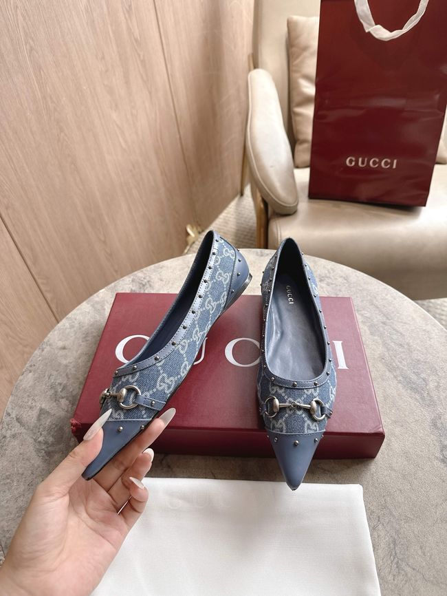 Gucci Womens Savoy ballerina 875101-3