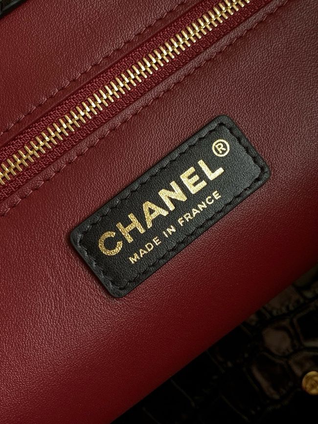 Chanel Large Shopping Bag AS6239 black Chanel Large Shopping Bag AS6239 black