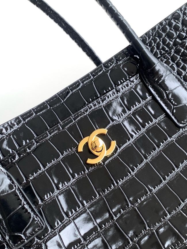 Chanel Large Shopping Bag AS6239 black Chanel Large Shopping Bag AS6239 black