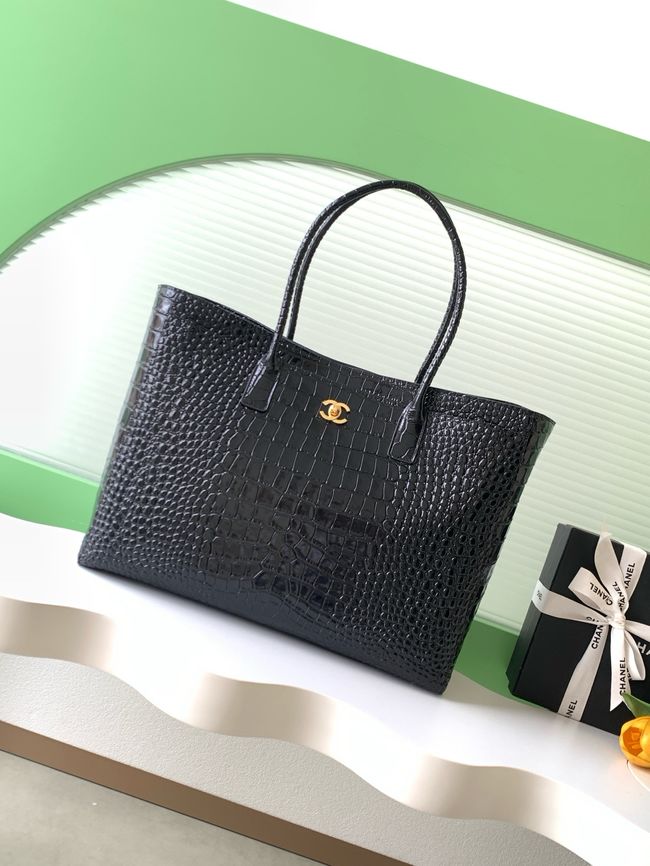 Chanel Large Shopping Bag AS6239 black