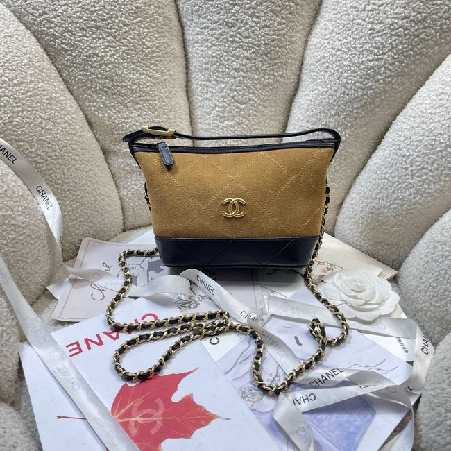 Chanel Shoulder Bag AS5187 brown