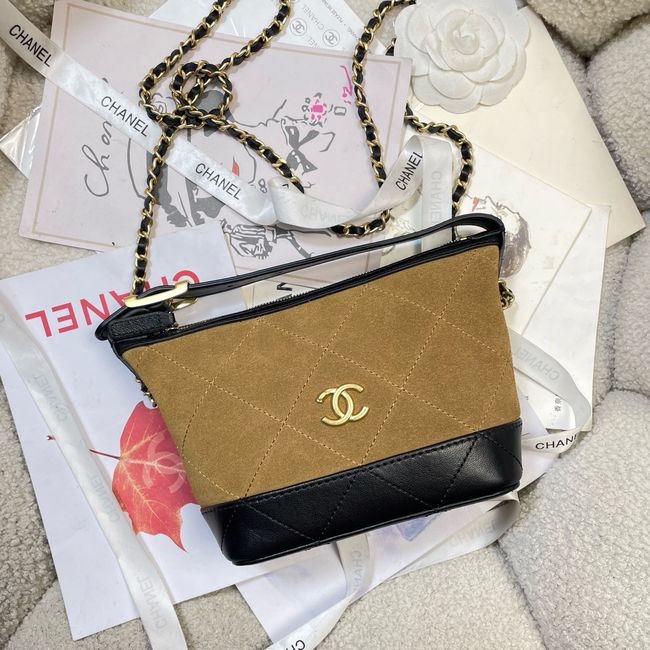 Chanel Shoulder Bag AS5187 brown