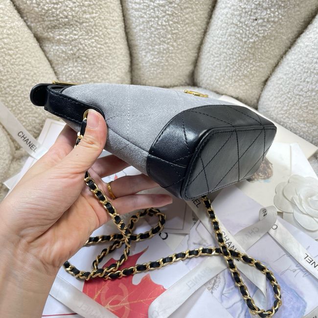 Chanel Shoulder Bag AS5187 gray