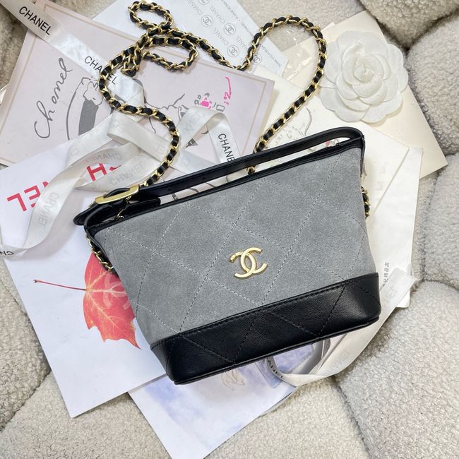Chanel Shoulder Bag AS5187 gray