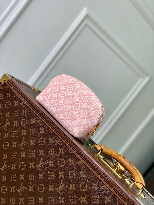 Louis Vuitton Pochette Cosmetique PM M2A419 Rose Ruban Louis Vuitton Pochette Cosmetique PM M2A419 Rose Ruban