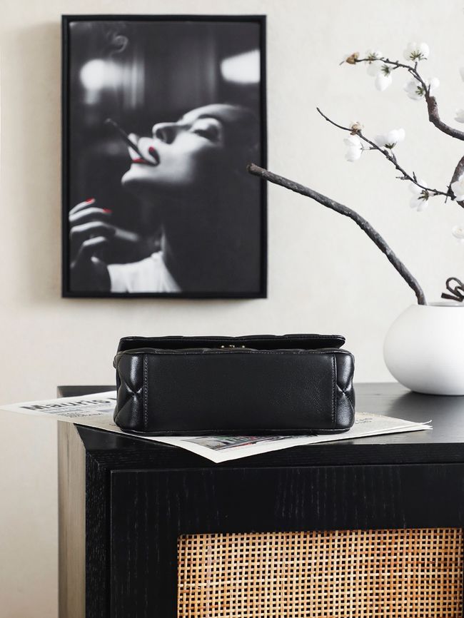 Chanel 2.55 Handbag AS6449 black