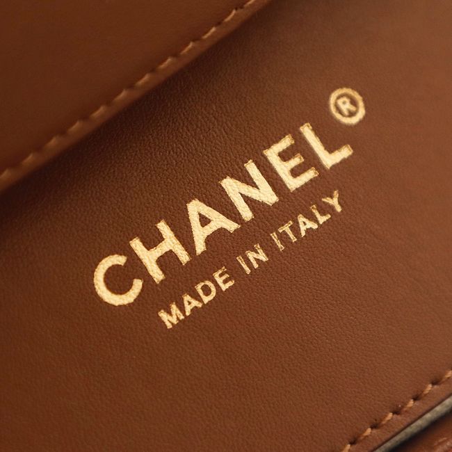Chanel 2.55 Handbag AS6449 camel