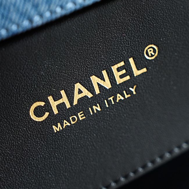 Chanel 2.55 Handbag AS6449 denim blue Chanel 2.55 Handbag AS6449 denim blue