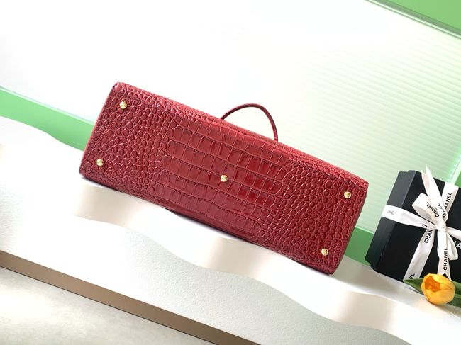 Chanel Large Shopping Bag AS6239 Burgundy