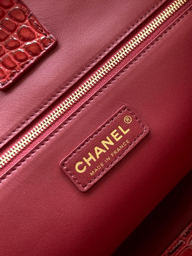 Chanel Large Shopping Bag AS6239 Burgundy