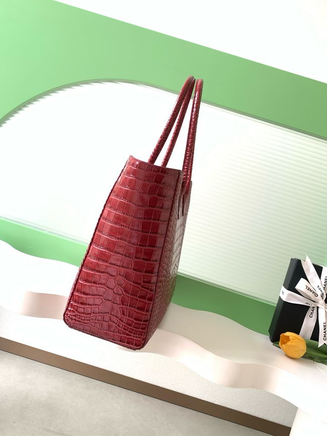 Chanel Large Shopping Bag AS6239 Burgundy