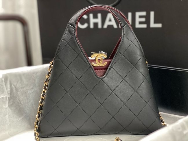 Chanel Small Shopping Bag AS6392 black Chanel Small Shopping Bag AS6392 black