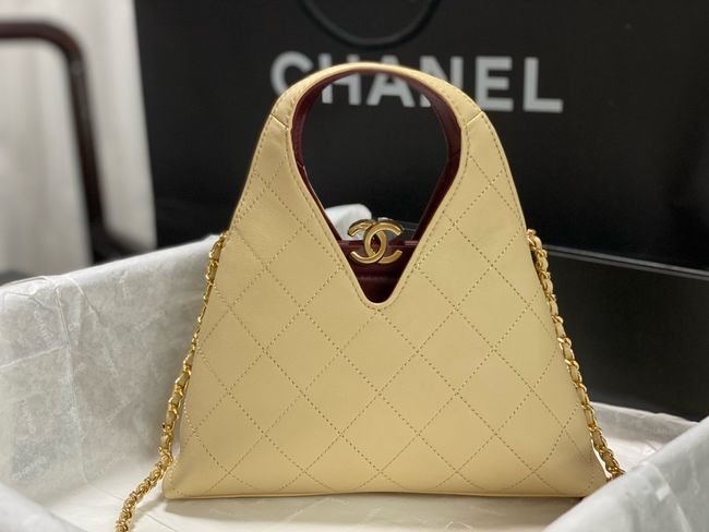 Chanel Small Shopping Bag AS6392 Apricot Chanel Small Shopping Bag AS6392 Apricot