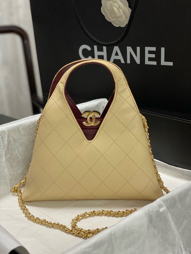 Chanel Small Shopping Bag AS6392 Apricot
