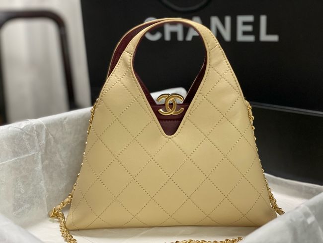 Chanel Small Shopping Bag AS6392 Apricot Chanel Small Shopping Bag AS6392 Apricot