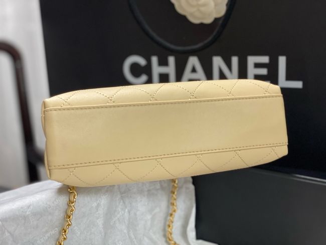 Chanel Small Shopping Bag AS6392 Apricot Chanel Small Shopping Bag AS6392 Apricot