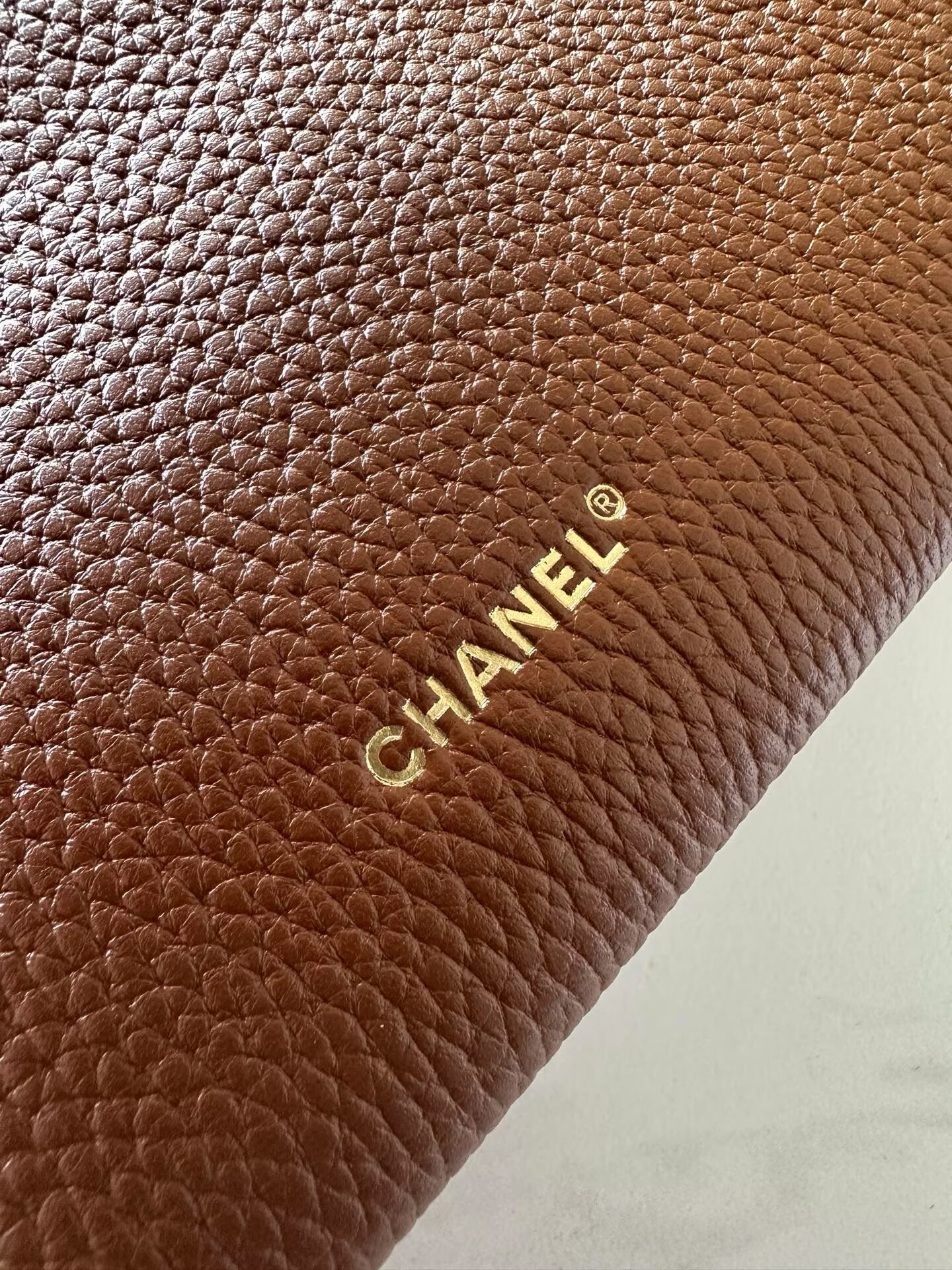 Chanel Large Vanity With Chain AP5347 Brown Chanel Large Vanity With Chain AP5347 Brown