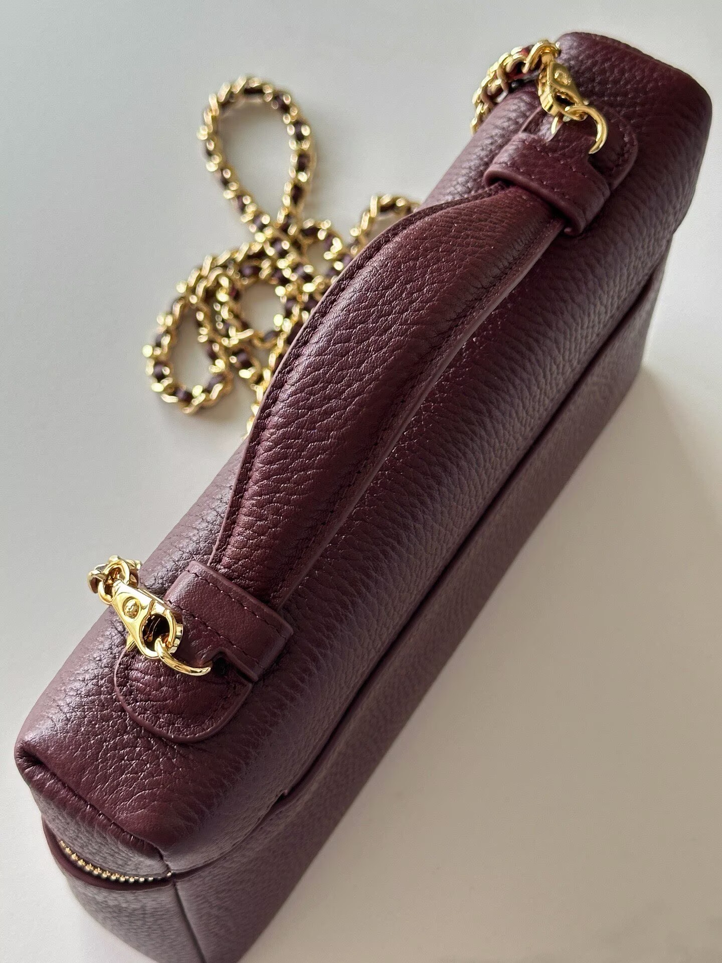 Chanel Large Vanity With Chain AP5347 Burgundy
