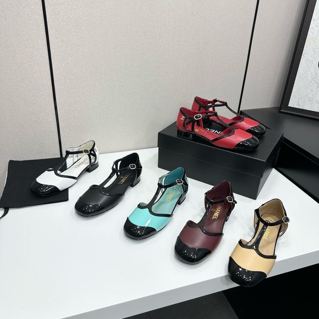 Chanel Mary Janes Lambskin 64151-1