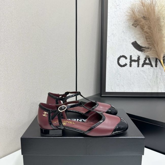 Chanel Mary Janes Lambskin 64151-3