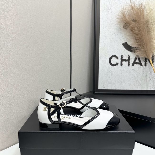 Chanel Mary Janes Lambskin 64151-6