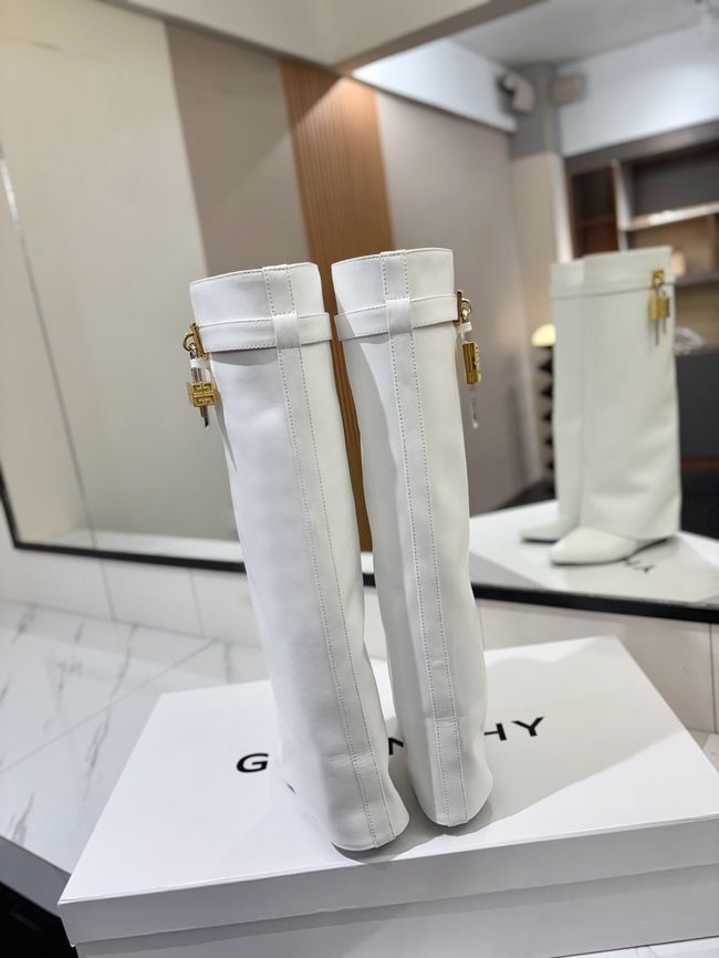 Givenchy High Boots Calfskin Heel 8.5CM 64150-1