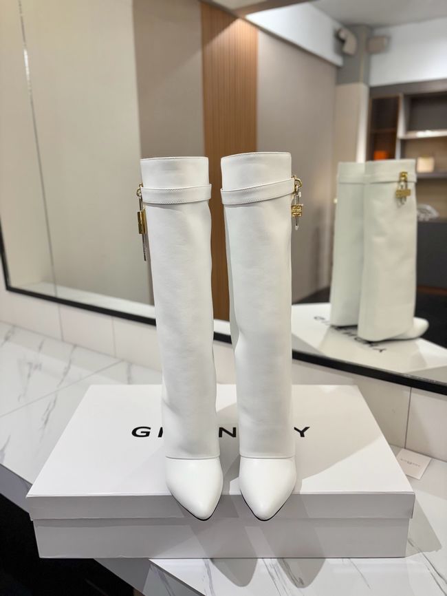 Givenchy High Boots Calfskin Heel 8.5CM 64150-1