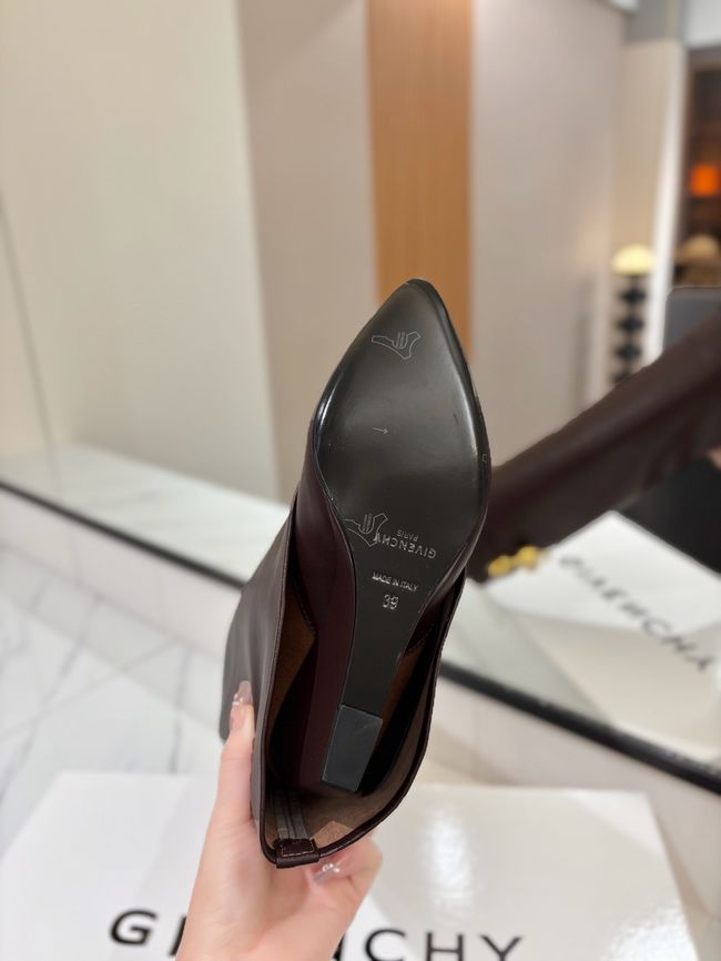 Givenchy High Boots Calfskin Heel 8.5CM 64150-3
