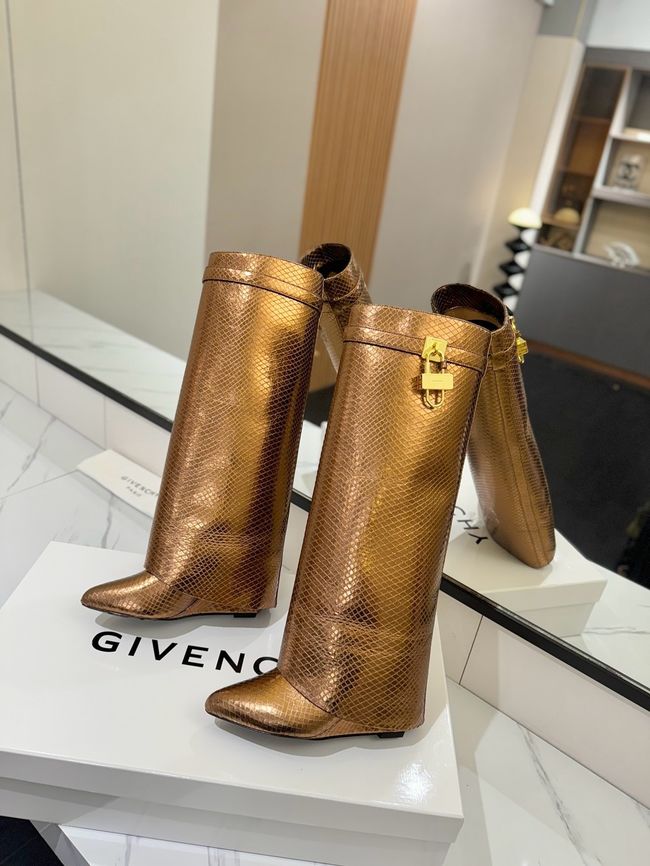 Givenchy High Boots Calfskin Heel 8.5CM 64150-6