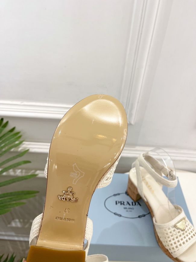 Prada Rubber platform sandals 1X267O-3