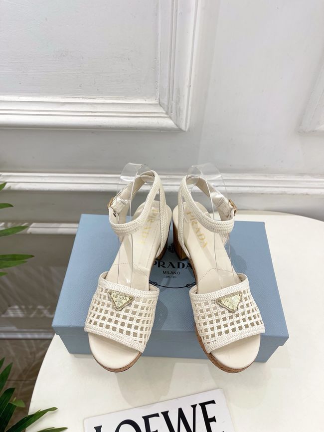Prada Rubber platform sandals 1X267O-3