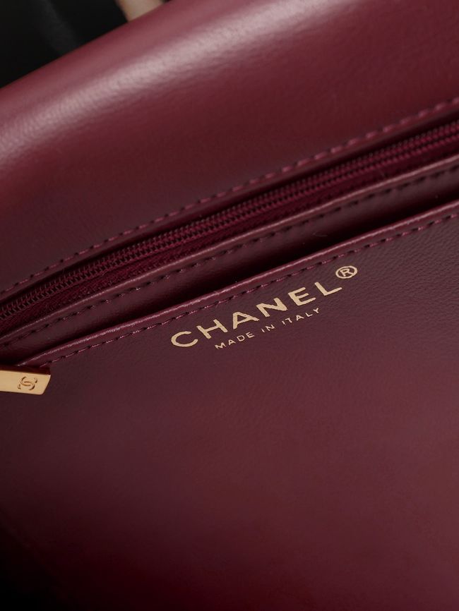 Chanel MINI FLAP BAG AS1116 Light Beige & Black