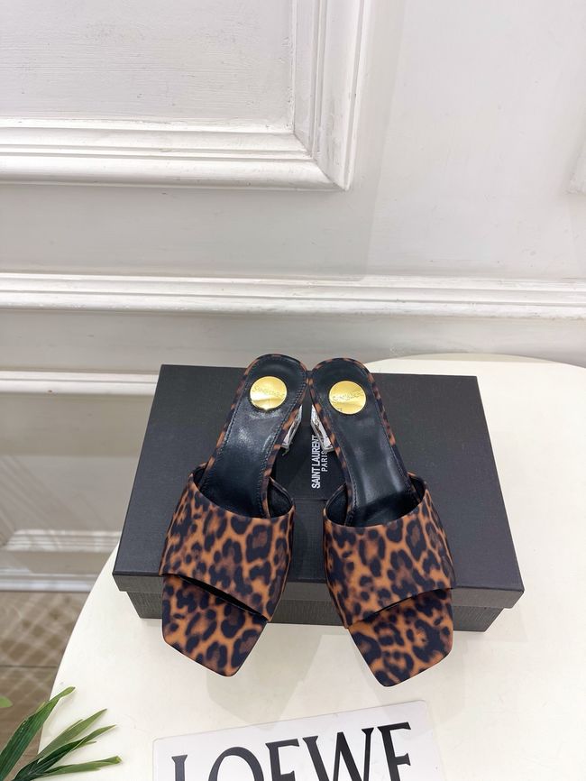 Saint Laurent SABRINA mules in TPU 5CM 64172-1