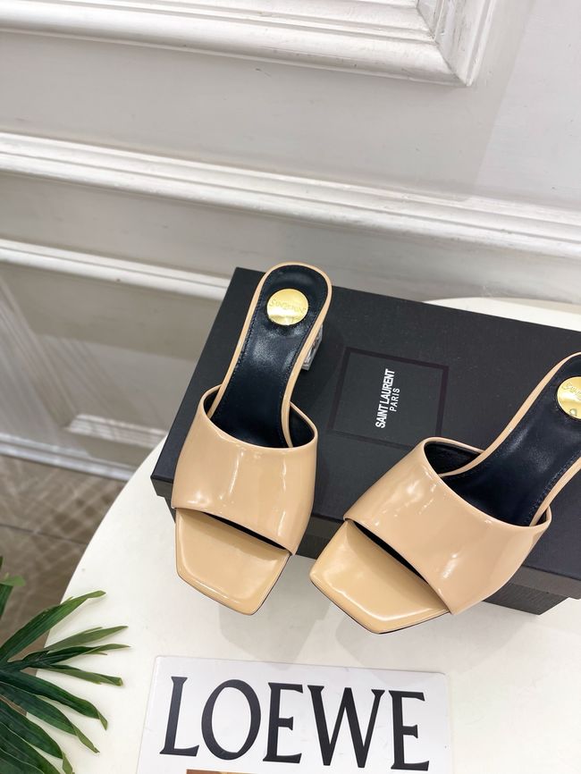 Saint Laurent SABRINA mules in TPU 5CM 64172-2