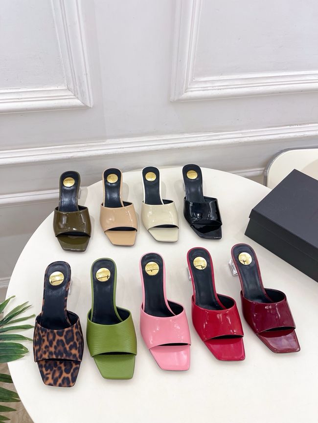 Saint Laurent SABRINA mules in TPU 5CM 64172-4