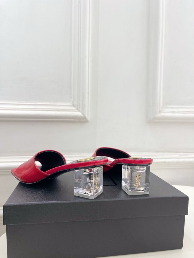 Saint Laurent SABRINA mules in TPU 5CM 64172-5
