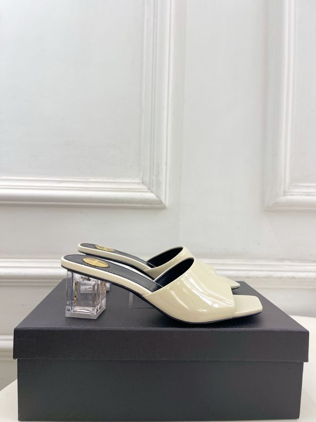 Saint Laurent SABRINA mules in TPU 5CM 64172-8