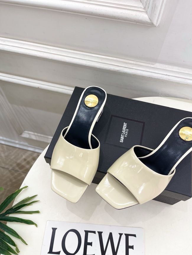 Saint Laurent SABRINA mules in TPU 5CM 64172-8