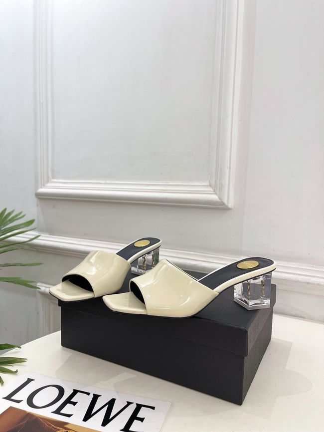 Saint Laurent SABRINA mules in TPU 5CM 64172-8