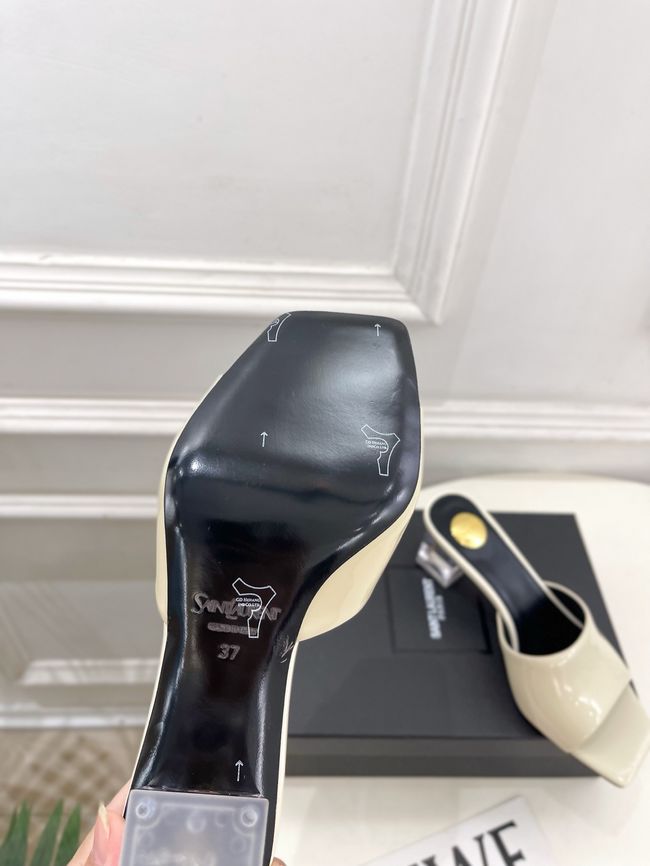 Saint Laurent SABRINA mules in TPU 5CM 64172-8