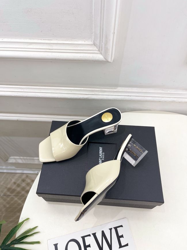 Saint Laurent SABRINA mules in TPU 5CM 64172-8