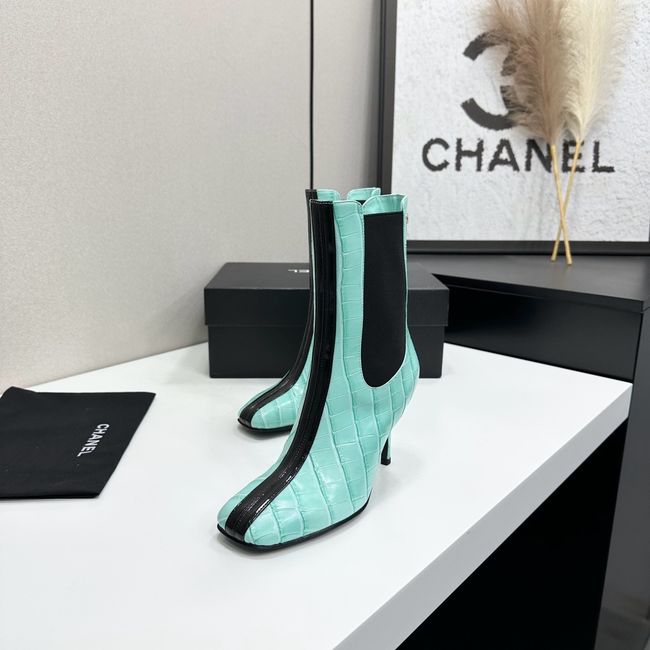Chanel Mid-Calf Boots Calfskin 64178-3