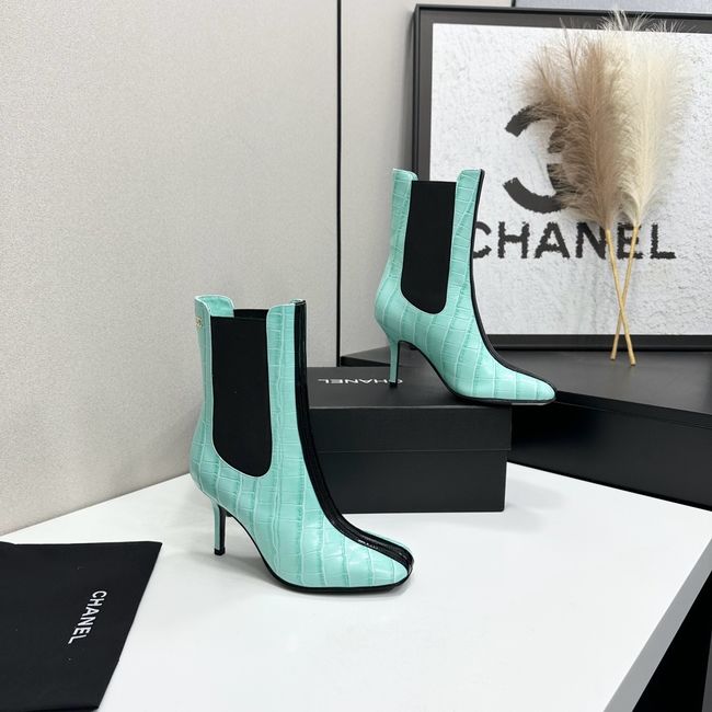 Chanel Mid-Calf Boots Calfskin 64178-3