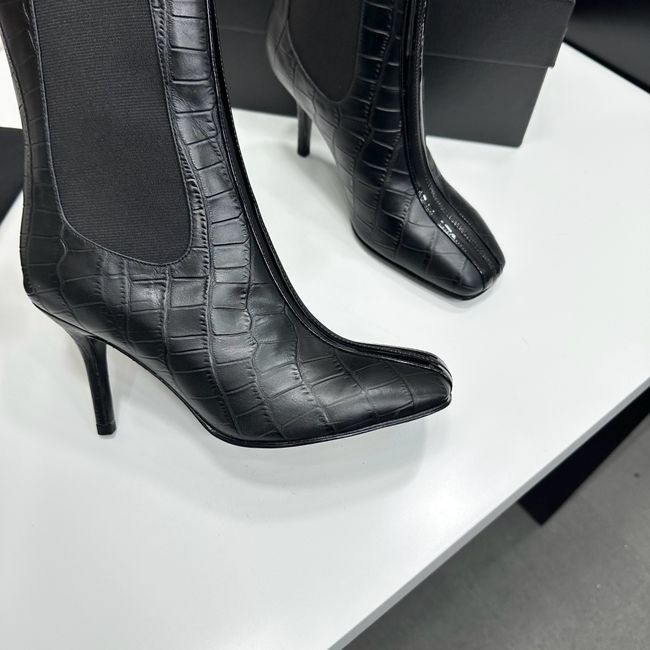 Chanel Mid-Calf Boots Calfskin 64178-4