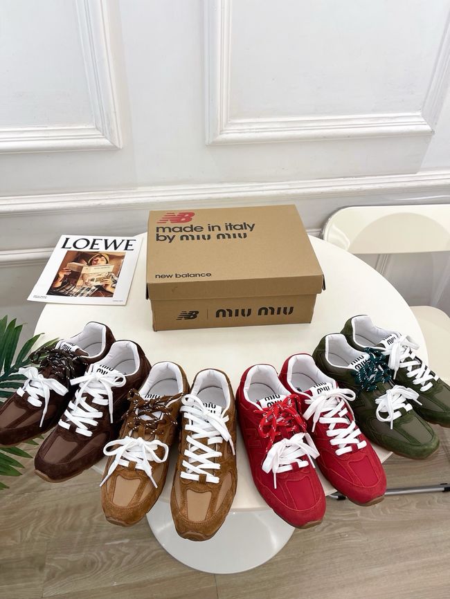 Miu Miu New Balance Tech Sneakers 5E165E-1