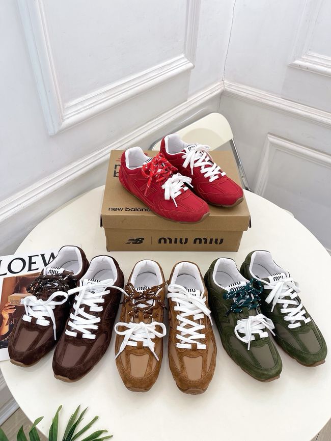 Miu Miu New Balance Tech Sneakers 5E165E-3