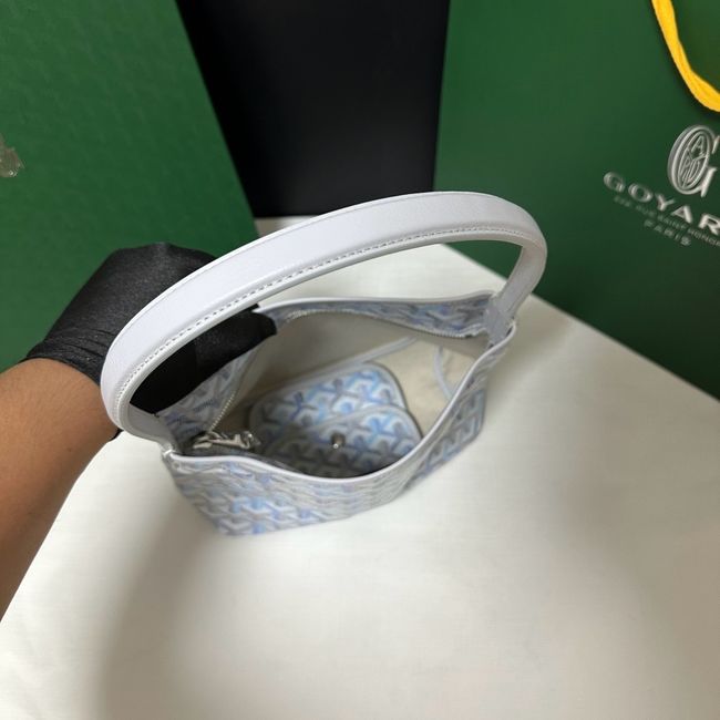 Goyard Hobo Boheme Mini Bag CL51P light blue