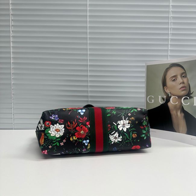 Gucci Giglio small tote bag 860845 black multicolor Gucci Giglio small tote bag 860845 black multicolor