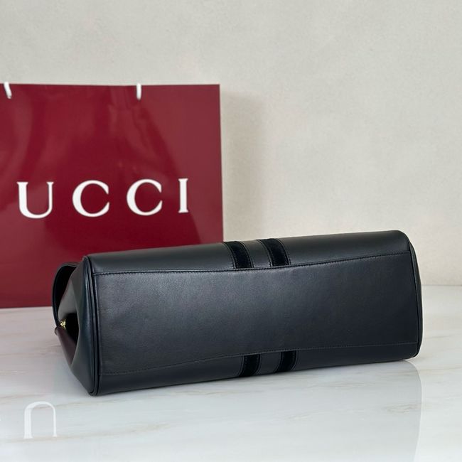 Gucci Paparazzo large top handle bag 875019-1 black leather Gucci Paparazzo large top handle bag 875019-1 black leather